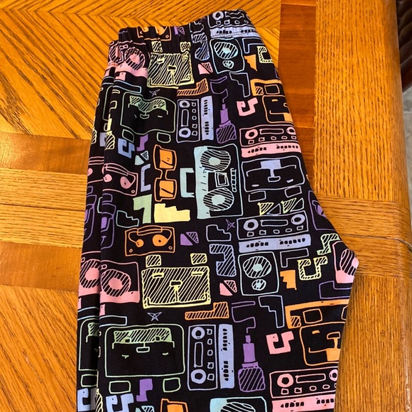 Sweetleg leggings-Cassette tape print - Picture 2 of 5